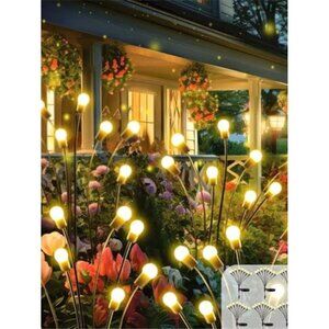 Solar Garden Lights 8 Pack Outdoor with 2 Modes